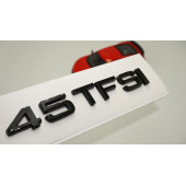 Audi 45 TFSİ Siyah ABS 3M 3D Bagaj Yazı Logo Orjinal Ürün - 1