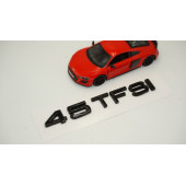 Audi 45 TFSİ Siyah ABS 3M 3D Bagaj Yazı Logo Orjinal Ürün - 2