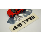 Audi 45 TFSİ Siyah ABS 3M 3D Bagaj Yazı Logo Orjinal Ürün - 7