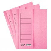 Gen-Of Yarım Kapak Karton Kapsül Dosya 50li Pembe - 2