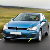 VW Golf 7 2013-2017 Ön Tampon Sol Izgara Kapak Siyah 5G0853665 thumbnail 1