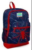 Coral High Kırmızı-Lacivert Örümcek Baskılı İlkokul ve Günlük Sırt Çantası - Erkek Çocuk - 1