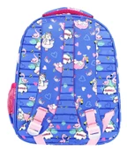 Waddell Mavi Flamingo Okul Çantası ve Beslenme Çantası Seti - Kız Çocuk thumbnail 4