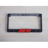 KARE PLAKALIK PLASTİK 31x16 CM (KIRMIZI AEM LOGOLU) (KARE PLAKA) SPORT PLAKALIK - 1