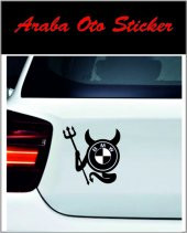 BMW Logo Sticker Şeytan Logo - 1