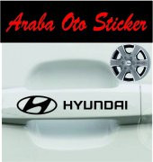 Hyundai Kapı Kolu Jant Sticker (8ADET) - 1