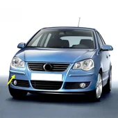 VW Polo 2005-2009 Ön Tampon Sağ Köşe Bandı Çıtası Plastiği 6Q0807718A - 1