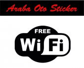 WİFİ STİCKER DUVAR STİCKER ARAÇ STİCKER - 1