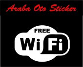 WİFİ STİCKER DUVAR STİCKER ARAÇ STİCKER - 3