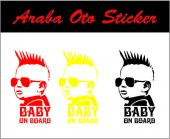 Arabada Bebek Var Oto Sticker - 1