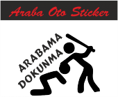 Arabama Dokunma Sticker Oto Sticker - 1