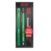ROTRING OKUL SETI VISUCLICK+JEL 0.5 MM YESIL - 1