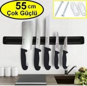 Büyük Boy Mıknatıslı Bıçak Askısı 55 cm Bıçak Tutucu Bıçak Organizer Bıçaklık - 1