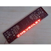 IŞIKLI PLAKALIK CHEVROLET (CHEVROLET PLAKA) LEDLİ PLAKALIK - CHAVROLET PLAKALIK LEDLİ - 1