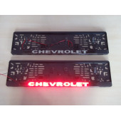 IŞIKLI PLAKALIK CHEVROLET (CHEVROLET PLAKA) LEDLİ PLAKALIK - CHAVROLET PLAKALIK LEDLİ - 4