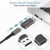 Livx Type C to USB 3.0 Çevirici Dönüştürücü OTG Adaptör LVA-OTGCF - 1