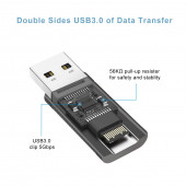 Livx Type C to USB 3.0 Çevirici Dönüştürücü OTG Adaptör LVA-OTGCF - 3