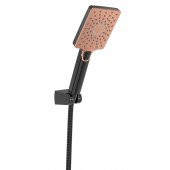 Monavit Mega Brown Black Mafsallı Askılı El Duş Takımı MVT3465 - 1