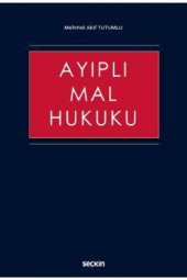 Ayıplı Mal Hukuku Mehmet Akif Tutumlu - 1