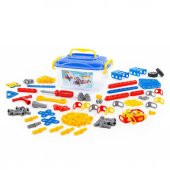 Polesie Oyuncak Mucit Tasarım Parçaları 2 Uçak Birden 186 Parça Lego Kutuda - 2