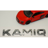 Skoda Kamiq Krom ABS 3M 3D Bagaj Yazı Logo - 3