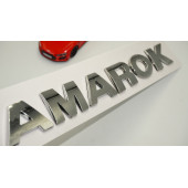 VW Volkswagen Amarok Bagaj Krom ABS 3M 3D Yazı Logo Amblem - 1