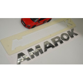 VW Volkswagen Amarok Bagaj Krom ABS 3M 3D Yazı Logo Amblem - 4