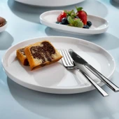 Schafer Freya Dove Yemek Tabağı 21 Cm-1 Parça-Beyaz - 1