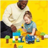 HDX90 Mega Bloks, Doğa Dostu Otobüs Seti, 36 Parça, +1 Yaş - 5