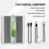 BESTVA Dimmable BP1000 Samsung LM281B+ LED Full Spektrumlu Bitki Işığı - 5
