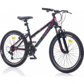 Corelli Swing 3.1 24 Jant 21'' V Fren Dağ Bisikleti Siyah-Fuşya - 1