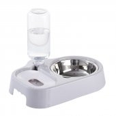 Mikopet Otomatik Su Sebilli Mama Kabı-Gri - 3