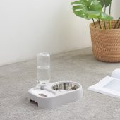 Mikopet Otomatik Su Sebilli Mama Kabı-Gri - 4