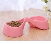 Mikopet Kemik Şeklinde Mama Su Kabı-Pembe - 1