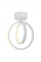 Eray Aydınlatma 1909-1 Plofonyer Beyaz Tekli Led Avize thumbnail 1