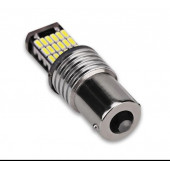 Ba15S 1156 P21W 45 Led BEYAZ Geri Vites Sinyal Stop Ampulü 2 Adet 1 Takım - 7