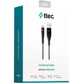 Ttec ExtremeCable 150 cm Lightning USB Şarj/Senkronizasyon Kablosu - 2DKX01LS - 12