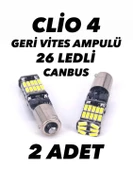 Clio 4 Uyumlu Geri Vites Ampulü H21w Led Ampul Bay9s Led 2 Adet - 1
