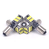 Clio 4 Uyumlu Geri Vites Ampulü H21w Led Ampul Bay9s Led 2 Adet - 6