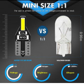 T10 Led YENİ Nesil Suya Dayanıklı Metal Kasa Beyaz UltraLed 10 Adet - 6
