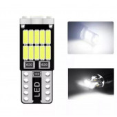 T10 Led 26 Ledli BEYAZ W5W Metal Ultra Power Park Plaka Tavan Ampulü 10 Adet - 4
