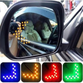 Oto Ayna İçi Led Sinyal Modülü Dikiz Ayna Sinyali Sinyal Lambası Turuncu - 3