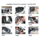 Oto Ayna İçi Led Sinyal Modülü Dikiz Ayna Sinyali Sinyal Lambası Turuncu - 4