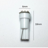 T5 Led 10 ADET Oto Kilometre Kadran Ambiyans Aydınlatma Ampulü BEYAZ RENK - 2