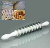 Mantı Kesme Merdanesi 9 Bıçaklı Mantı Yapma Aleti Düz Mantı Merdane Kesme Hamur Kesme - 4
