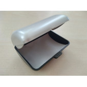 Bozuk Para Kutusu Gri (ARAÇ, EV, OFİS) Anahtarlık Ve Çok Amaçlı Toka Takı Kutusu, Anahtar Kutusu - 1