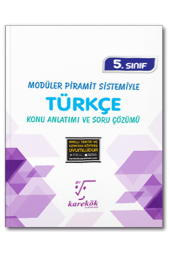 5. Sınıf Türkçe Konu Anlatımı ve Soru Çözümü Karekök Yayınları - 2