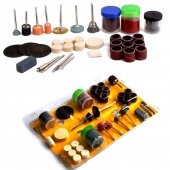 Taşlama Zımpara Seti - 105 Parça Gravür Oyma Dremel Taşlama Zımpara Aksesuar Uc Seti Hobi Aletleri - 1