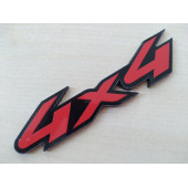 4x4 LOGOSU KIRMIZI 9cm (4x4 ARMASI) 4x4 YAZISI - 4x4 LOGO - 1