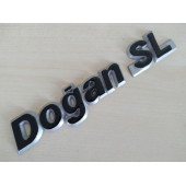 DOĞAN SL YAZISI 5VİTES YAZISI SET GRİ, DOĞAN SL 5 VİTES BAGAJ YAZISI, DOĞAN SL BAGAJ LOGOSU, DOĞAN SL ARMASI - 3